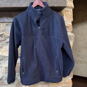 Cozy Navy Blue Kids Fleece Jacket